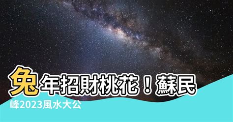 蘇民峯家居風水2023